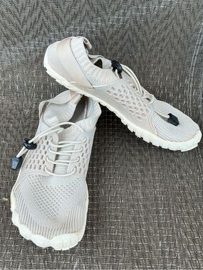 Nortiv8  Aqua  Beige Knit Slip-On Water Sneakers